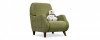 Кресло тканевое Робби Elegance зеленый (Ткань) - 