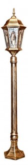 Наземный высокий светильник Витраж с овалом 11332 [2813154]