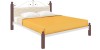 Металлическая кровать Монте Lux без подъемного механизма (белый) - 