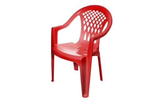 Кресло Виктория красное