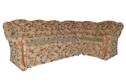 Угловой диван Виктория в наличии в ткани людовик беж 4