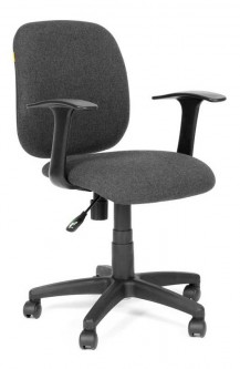 Кресло компьютерное Chairman 670 серый/черный [2726383]