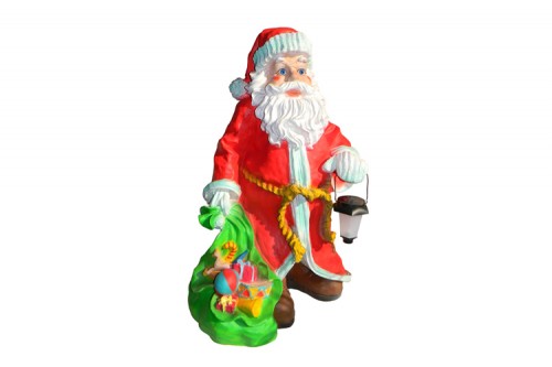 Садовая фигура Дед Мороз с мешком подарков 15-173