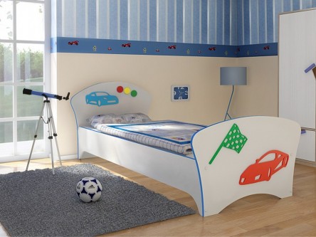 Кровать Соната Kids Авто (80х190)