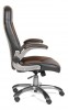 Кресло для руководителя Chairman 439 коричневый, черный/серый, черный [2726546] - 