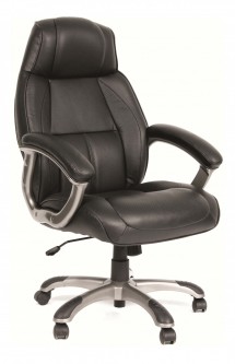 Кресло для руководителя Chairman 436 черный/серый, черный [2726545]