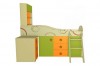 Кровать-чердак Фруттис 503.010 желтый/лайм/манго [2643481] - 