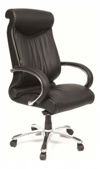Кресло для руководителя Chairman 420 черный/хром, черный [2726319]