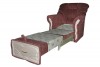 Кресло-кровать Елизавета в наличии в ткани невада плюс 301 и в цвете дуб молочный - 