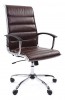 Кресло компьютерное Chairman 760 коричневый/хром, черный [2726431] - 