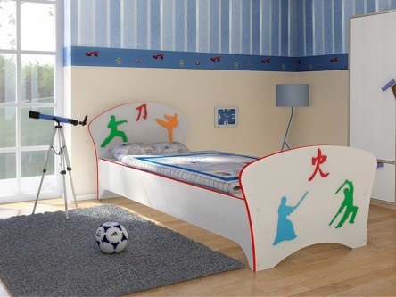 Кровать Соната Kids Единоборство (80х200)