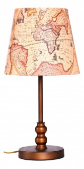 Настольная лампа декоративная Mappa 1122-1T [1206201]