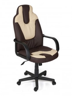 Кресло компьютерное Neo 1 коричневый/бежевый [1877141]