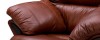 Кресло кожаное Ланкастер Коричневый (Натуральная кожа) - 
