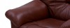 Кресло кожаное Честер Коричневый (Натуральная кожа) - 