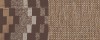 Кресло тканевое Амстердам Mosaik коричневый (Ткань + Экокожа) - 
