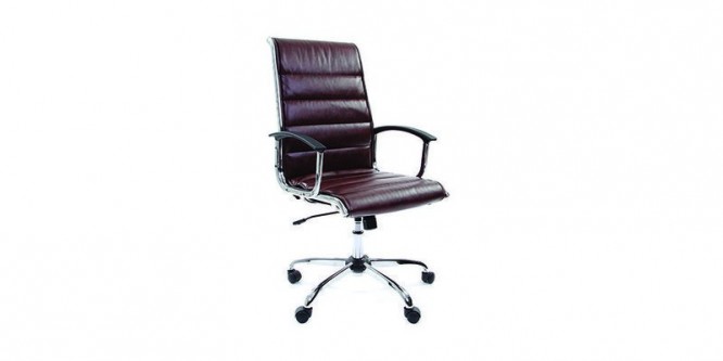 Кресло для руководителя Гемма коричневый