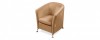 Кресло тканевое Бонн Velure коричневый (Ткань) - 