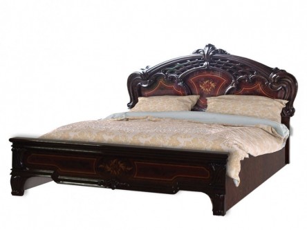 Кровать с ПМ и ящиком для белья Роза (160х200)