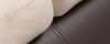 Диван тканевый прямой Лос-Анджелес Velure бежево-коричневый (Ткань + Экокожа) - 