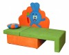 Диван-кровать Соната М11-3 Зайчик 8011127 зеленый/оранжевый [2656521] - 