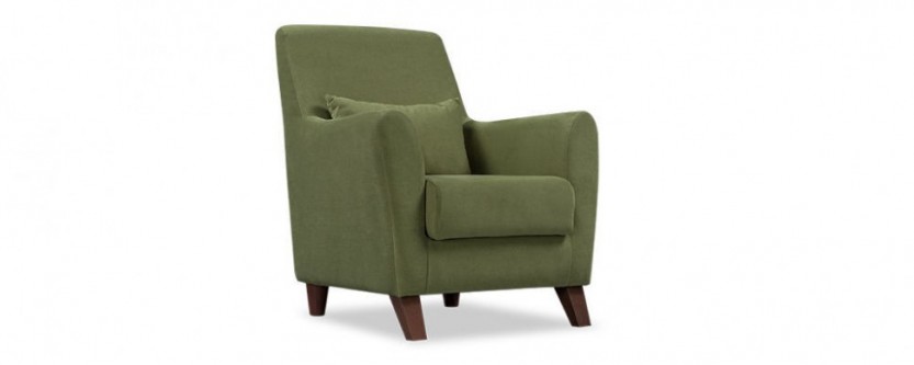 Кресло тканевое Либерти Elegance зеленый (Ткань)