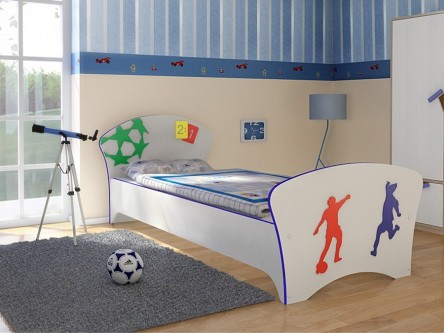 Кровать Соната Kids Футбол (80х190)