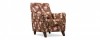 Кресло тканевое Либерти Flowers коричневый (Ткань) - 