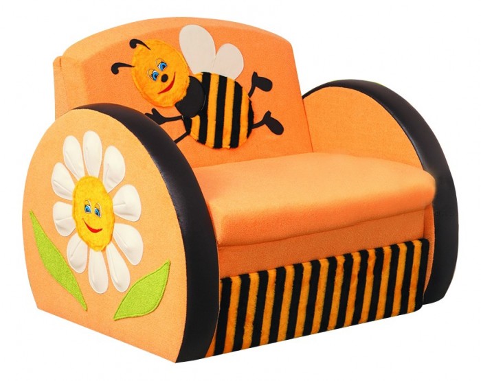 Диван-кровать Мася-8 Пчелка 8141127 желтый [2656651] 