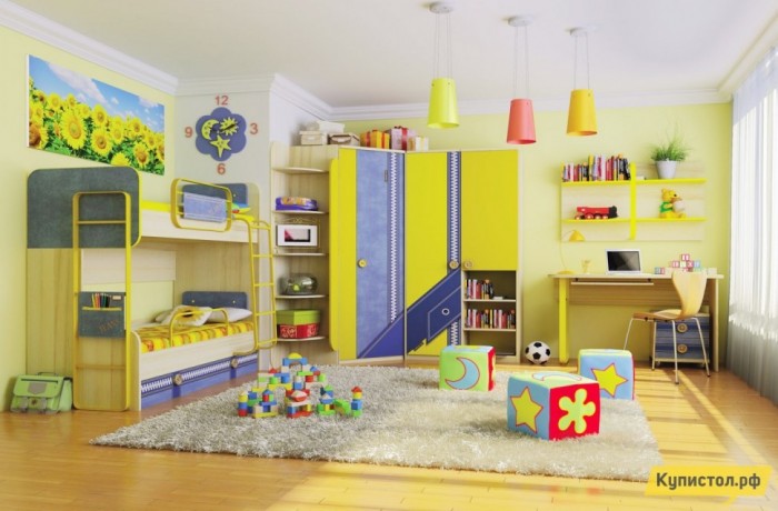 Комплект детской мебели Любимый дом 