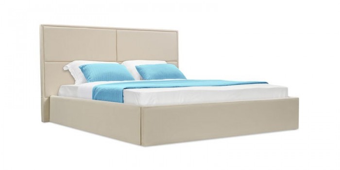 Кровать мягкая Орландо с подъемным механизмом (Luxe молочный) 