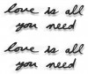 Панно  Love is all you need 470580-040 [2798578] - 