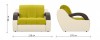 Кресло тканевое Мадрид Velure оливковый (Ткань + Экокожа) - 